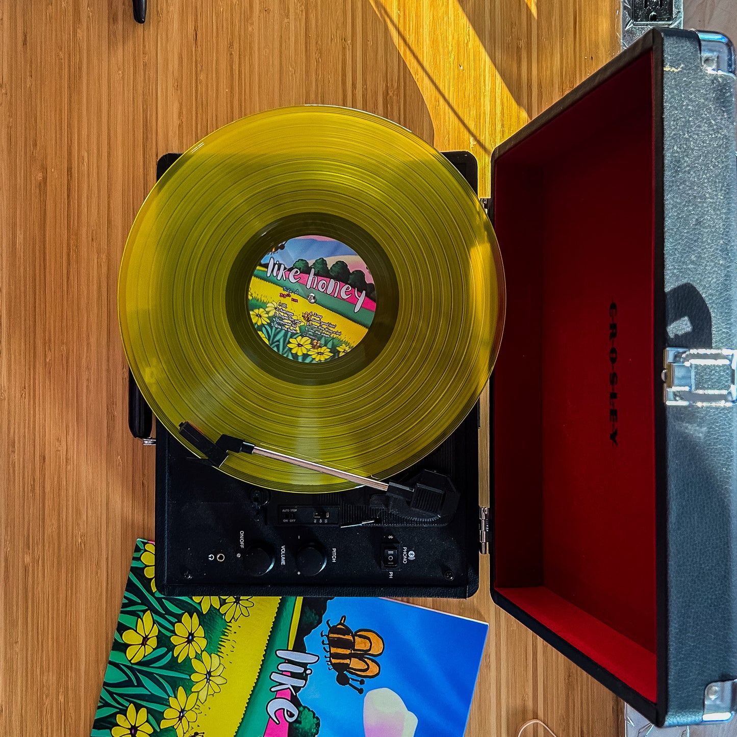 LIMITED** Signed "Like Honey" Vinyl (Yellow)